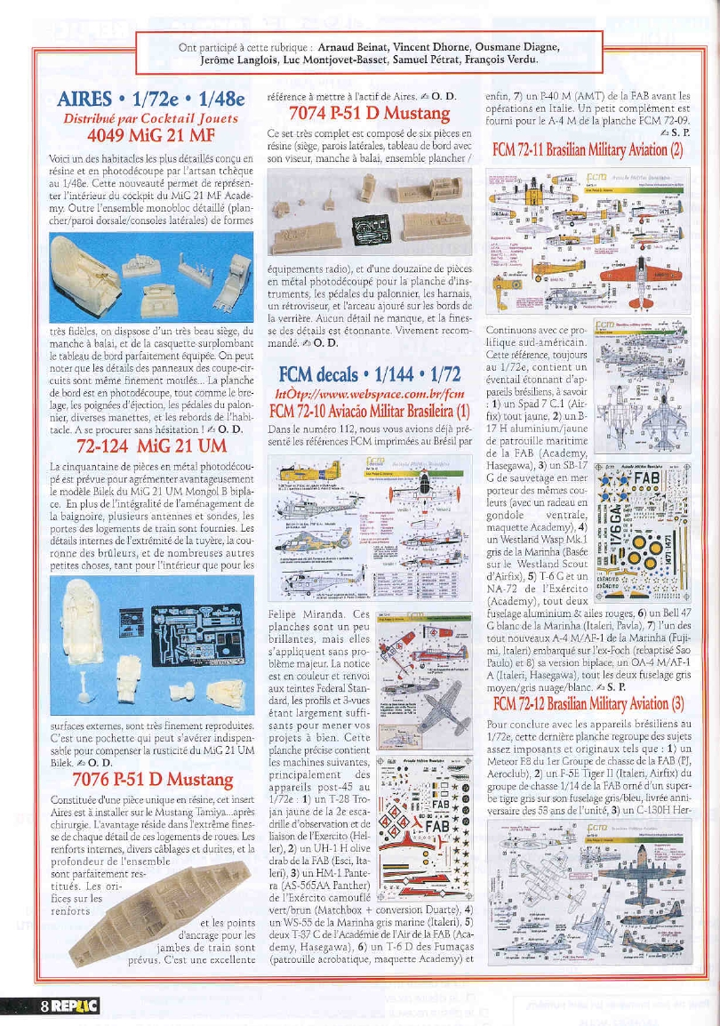 Replic 116 - B5N2 Kate, B-377 Stratocruiser, B-25 Mitchell